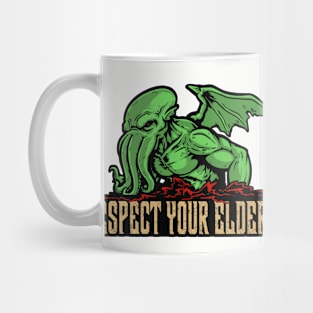 Cthulhu Respect Your Elders Mug